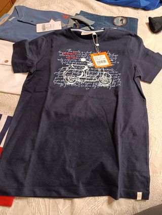 4 Polos y 2camisetas niño (talla 10)