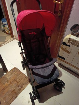 Silla paseo Asalvo Baby rosa