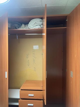 Armario 3 puertas madera