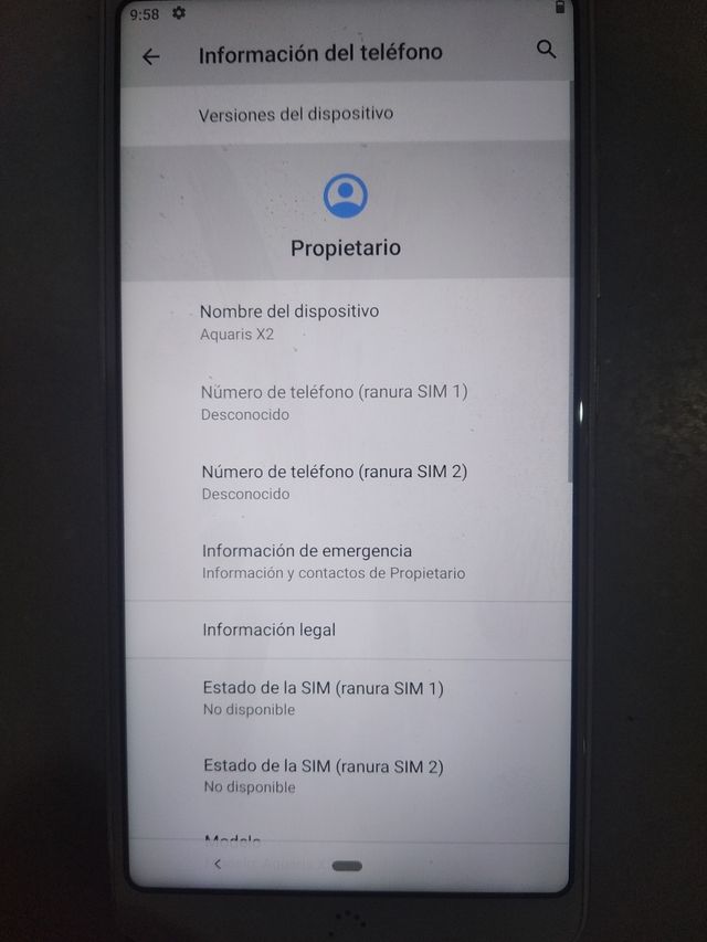 Teléfono BQ X2 Blanco