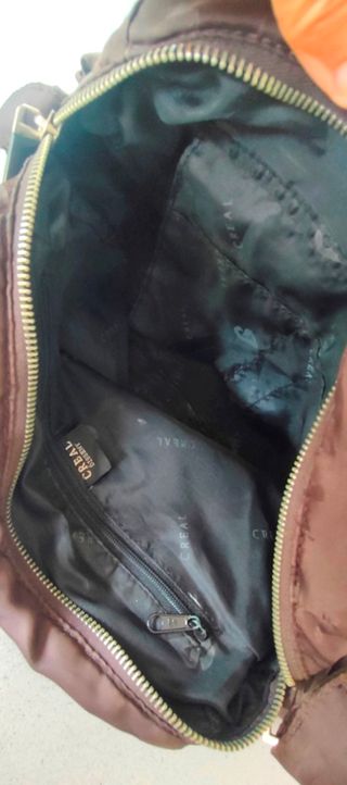 Bolso bandolera Creal marrón