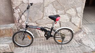  Bicicleta urbana plegable de 20'. 