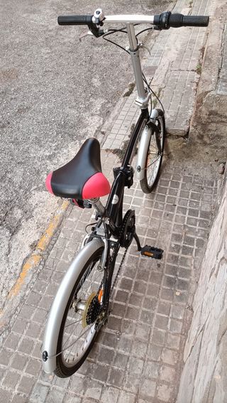  Bicicleta urbana plegable de 20'. 