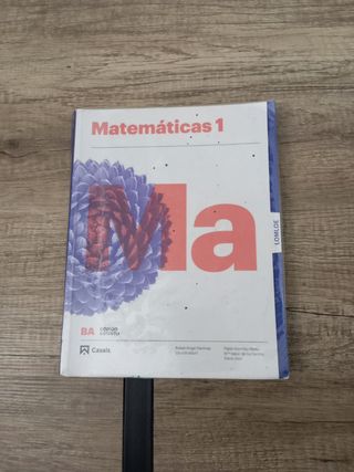 Matemáticas 1 BA LOMLOE