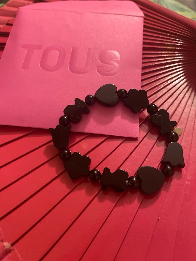 Pulsera TOUS ónix negra