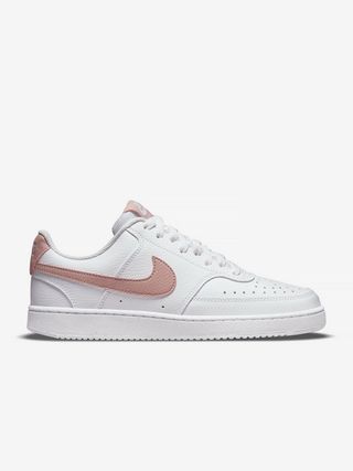 Zapatillas Nike Court Vision Low - Blancas y Rosa