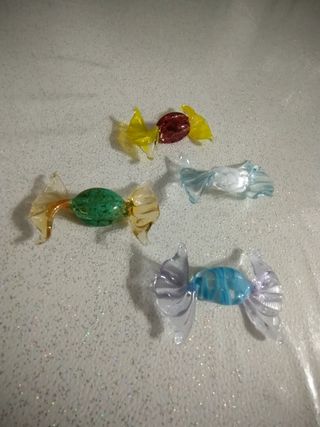 4 Caramelle vetro Murano