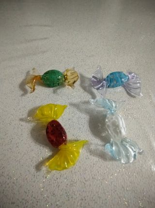 4 Caramelle vetro Murano