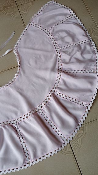 Peinadores vintage: rosa y blanco