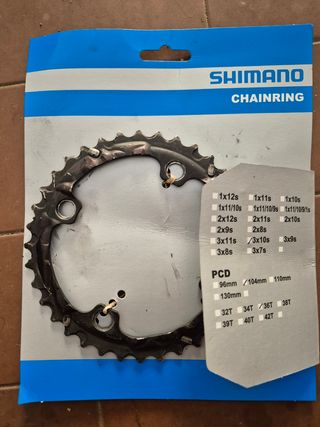 Corona Shimano 36T 10v bici