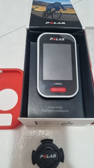 Ciclocomputador GPS Polar V650 y Sensores
