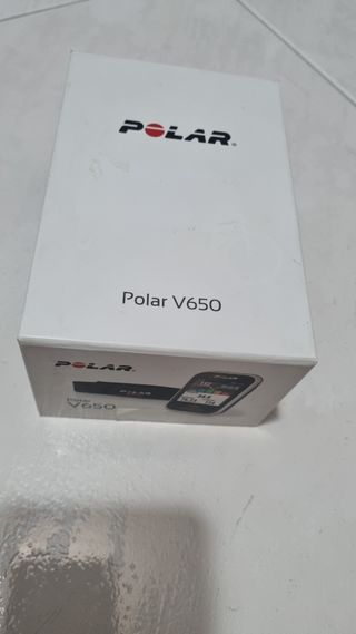 Ciclocomputador GPS Polar V650 y Sensores