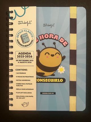 Agenda Mr Wonderful 2025-2026