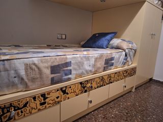 Cama juvenil+armario