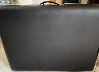 Mesa masaje plegable negra