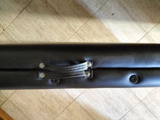 Mesa masaje plegable negra