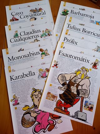 Astérix. Quién es quién