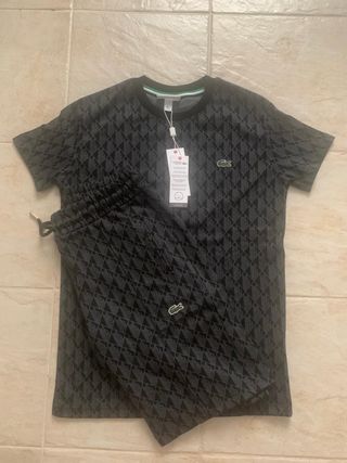 Tuta Lacoste nera