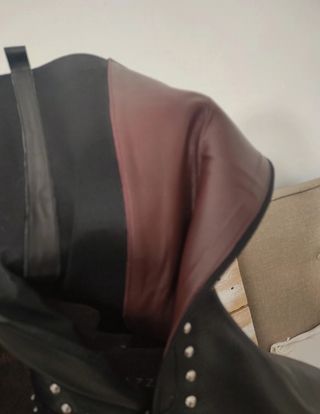 Stivali neri con borchie APEPAZZA N 36