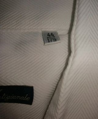 Camicia prodotto Artigianale L bianca