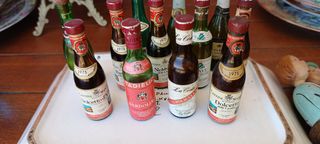 12 Miniature Vino Anni '70