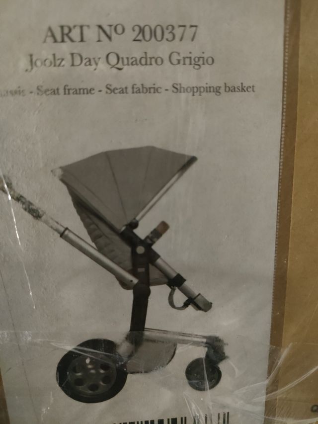 Cochecito Joolz Day Quadro Grigio