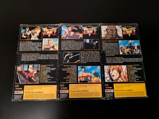 Lote Serie Street Fighter II VHS Hobby Consolas