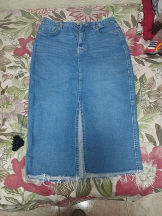 Falda vaquera Lefties MIDI XS
