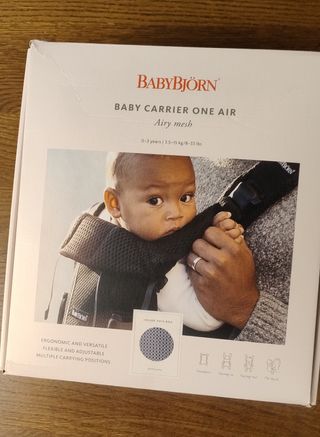 BabyBjorn One Air,Portabebés mochila porteo ligera