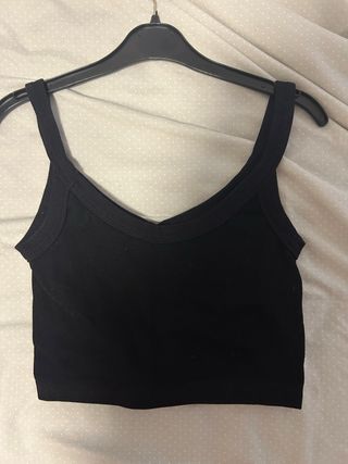 Top negro tirantes - básico