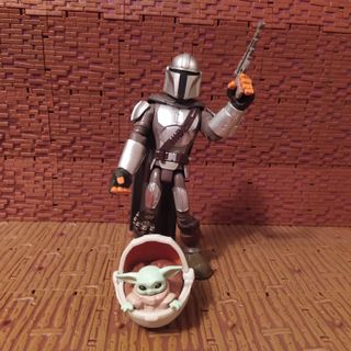Disney Toybox Figura Mandalorian y Grogu 