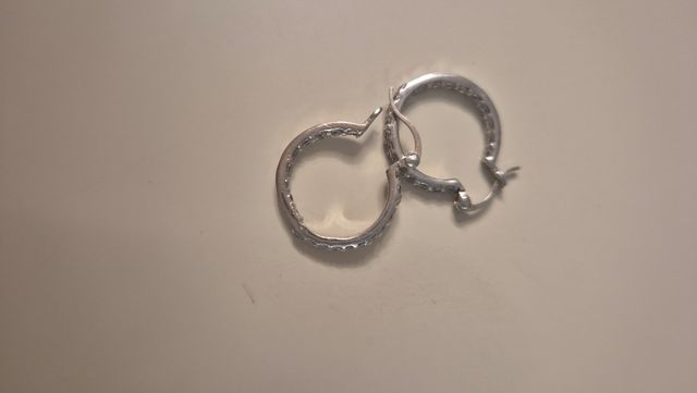 Conjunto LOTUS plata: Cruz y pendientes