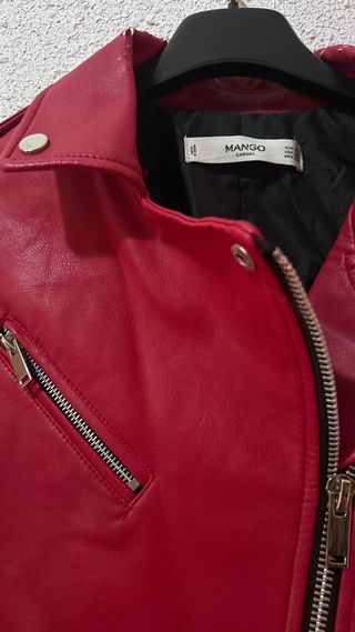 Chaqueta Mango roja talla S