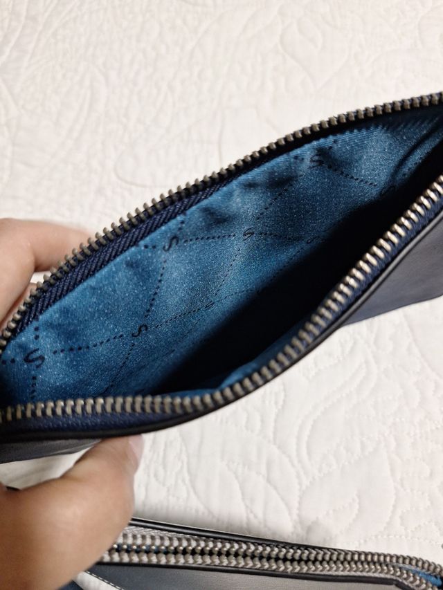 3 Bolsos Salsa - Azul y Plata