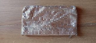 Bolso maya plateado