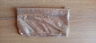 Bolso maya plateado