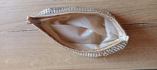 Bolso maya plateado