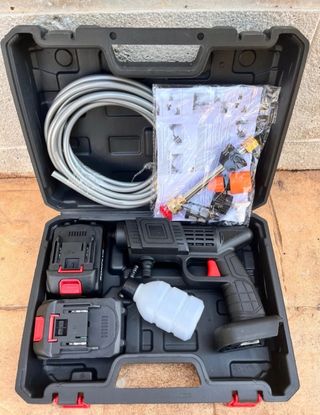 Idropulitrice a Pressione Portatile 2 Batterie 48v