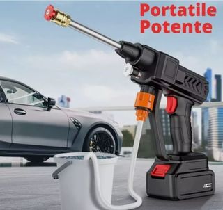 Idropulitrice a Pressione Portatile 2 Batterie 48v