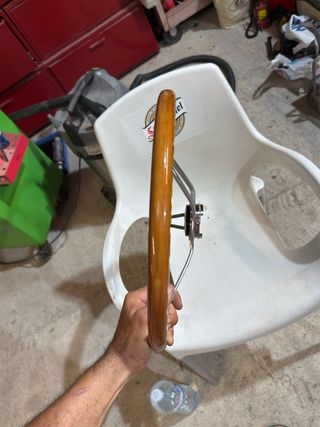Volante deportivo de madera