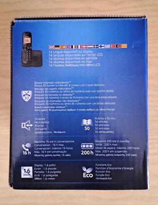 Panasonic KX-TGC250: Telefono senza fili