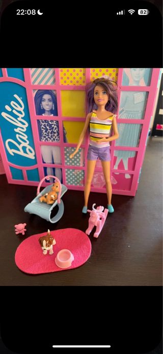 Barbie Baby Sitter + Accessori