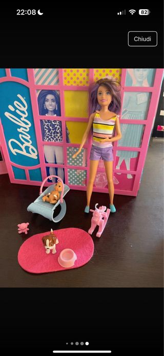 Barbie Baby Sitter + Accessori