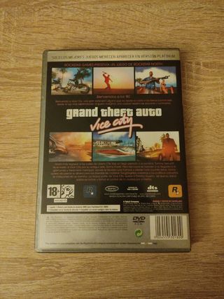 GTA Vice City para PS2
