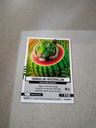 Carta Tigrrullini Watermellini - BrainRot Beta
