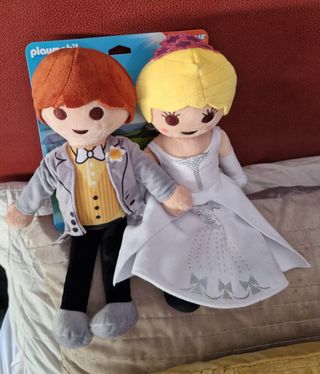 Peluches Playmobil Novios