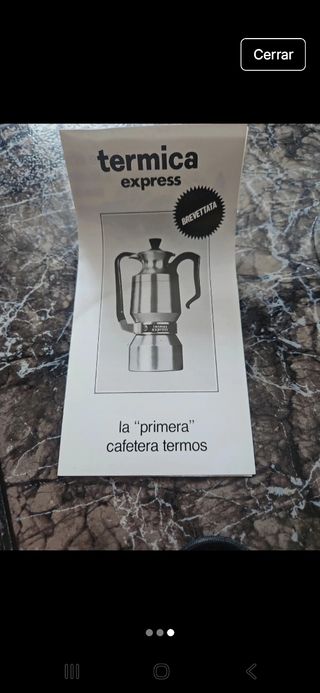 Cafetera Termo Express - Brevettata