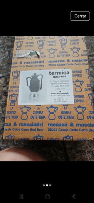 Cafetera Termo Express - Brevettata