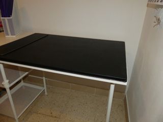 Mesa escritorio y protector