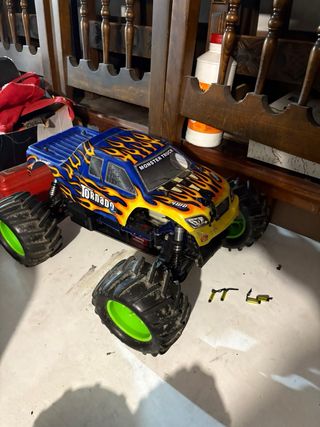 Coche RC gasolina - 4x4 todoterreno